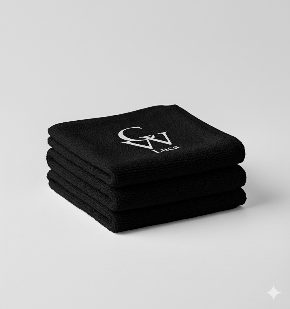 Asciugamano piccolo nero